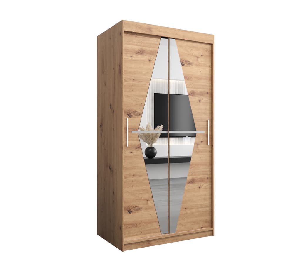 INSTALLATION SERVICE FOR Boliwia Sliding Door Wardrobe 100cm Oak Sonoma / 100cm