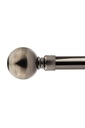 Sphere - Extendable Curtain Pole in Black Silk