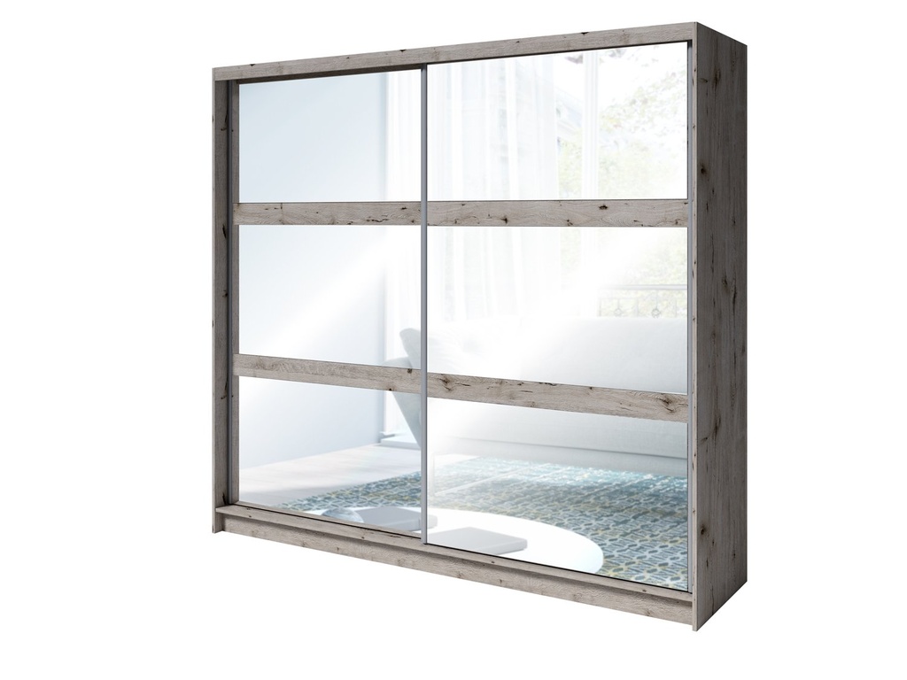 INSTALLATION SERVICE FOR Togo 12 Sliding Door Wardrobe 230cm Oak Wellington / 230cm