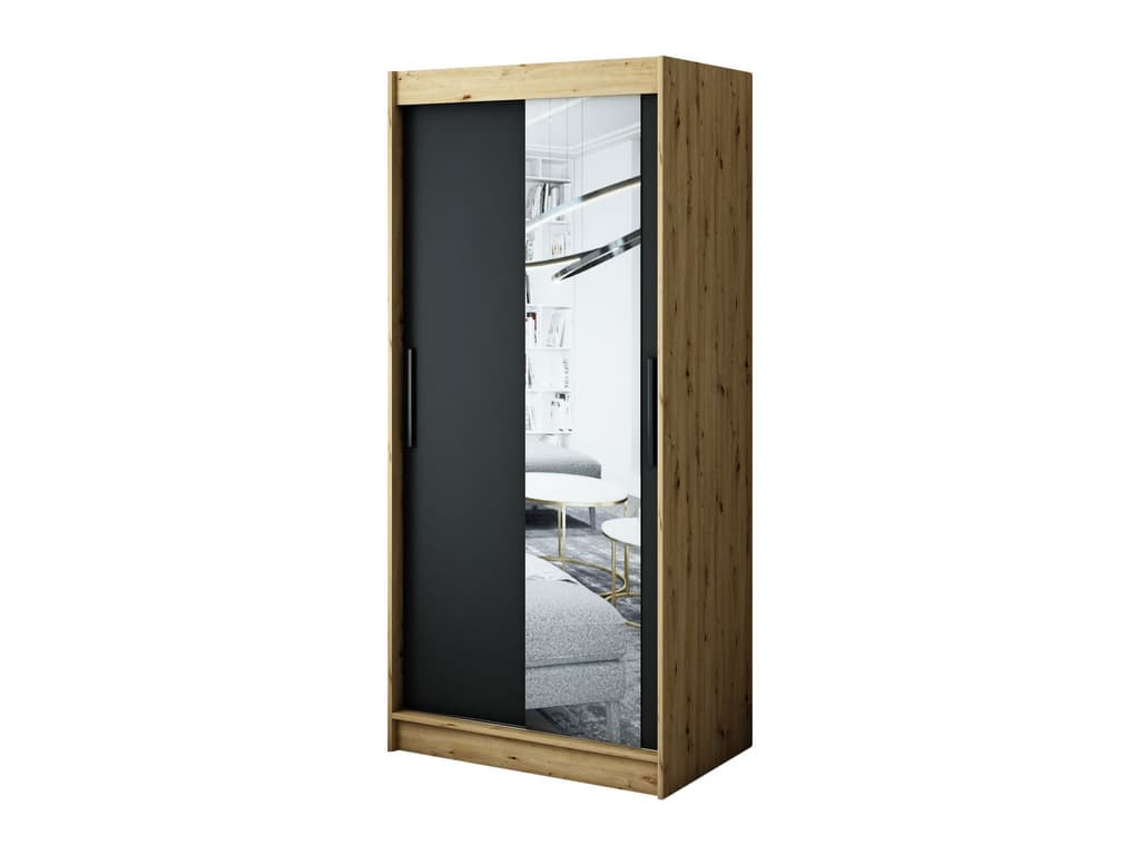 INSTALLATION SERVICE FOR Leto T2 Sliding Door Wardrobe 100cm Black / 100cm
