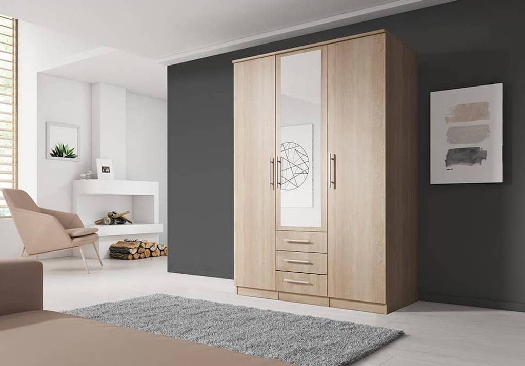 [SZANTAL-SZ19-OS] INSTALLATION SERVICE FOR Alex Hinged Door Wardrobe 150cm Oak Sonoma / 150cm