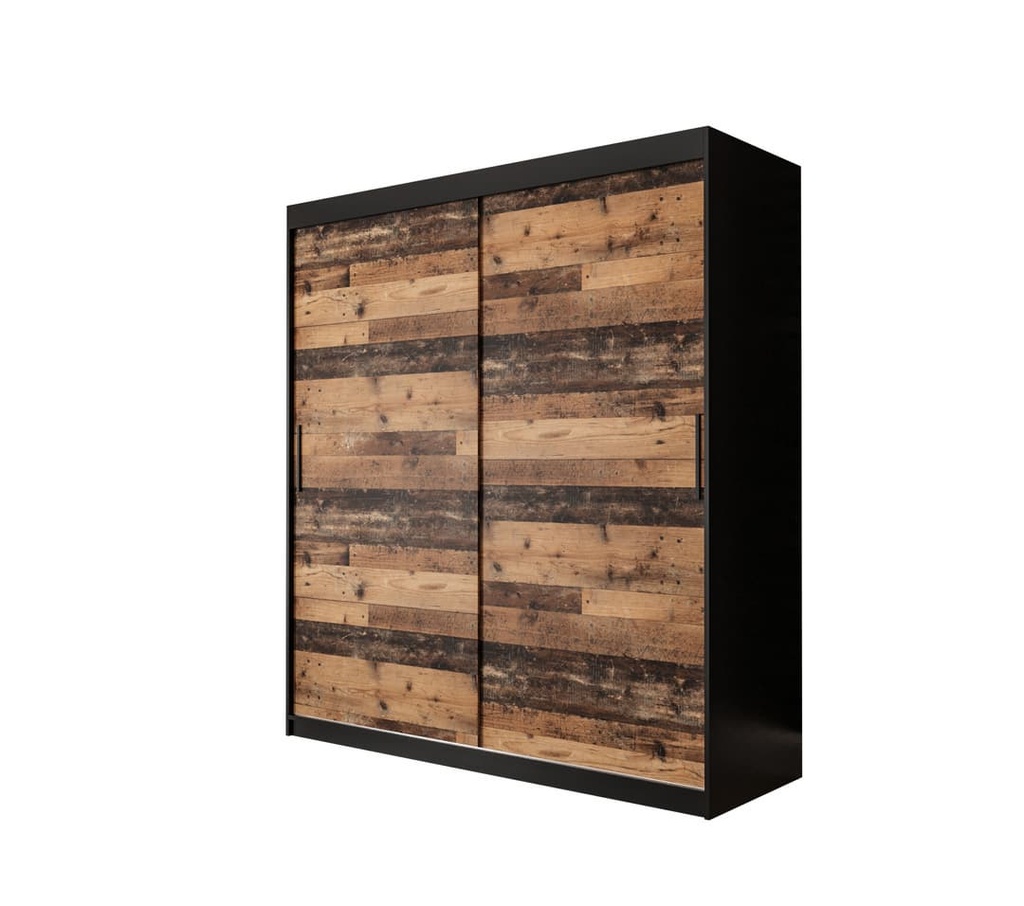 [OLD ST T 180 CZOL] INSTALLATION SERVICE FOR Tilburg Sliding Door Wardrobe 180cm Dark Oak / 180cm