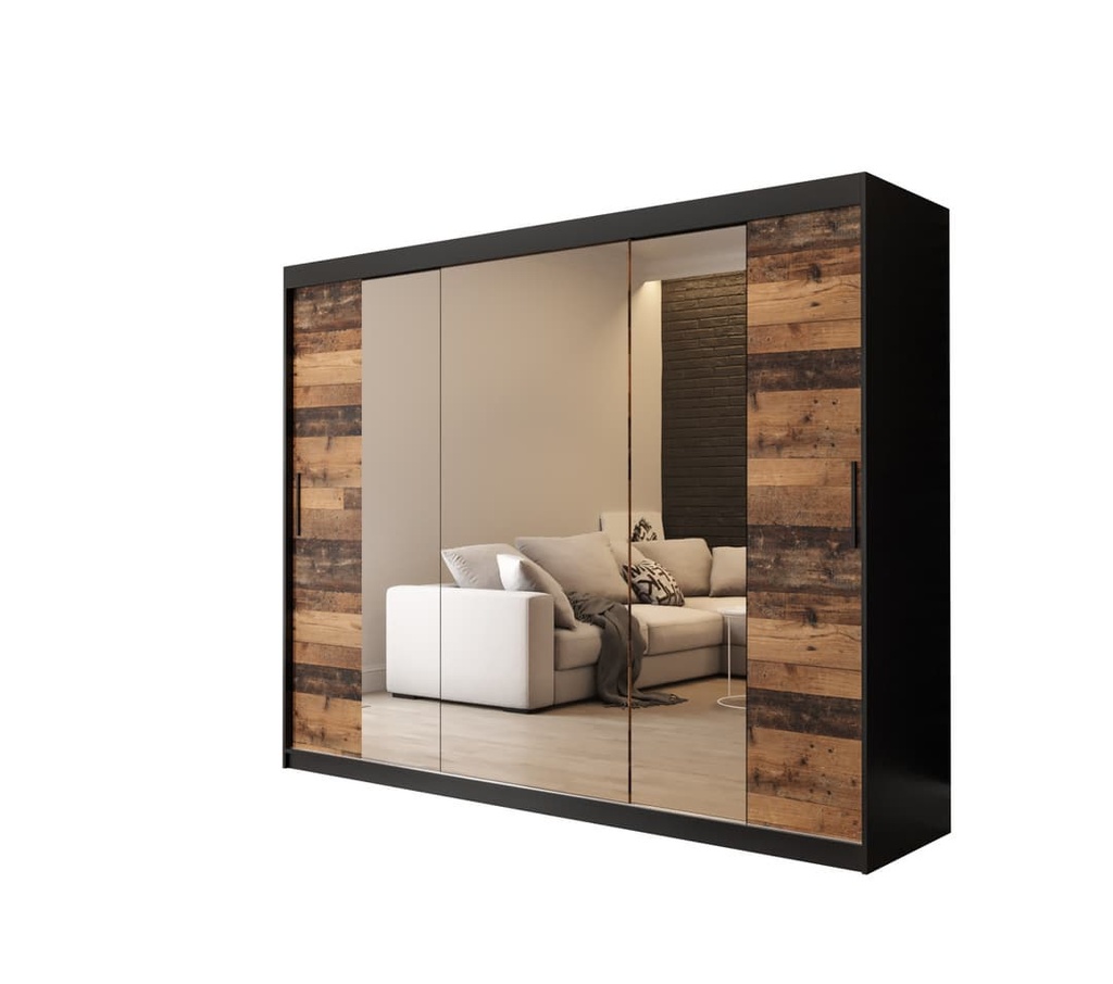 INSTALLATION SERVICE FOR Tilburg II Sliding Door Wardrobe 250cm Dark Oak / 250cm