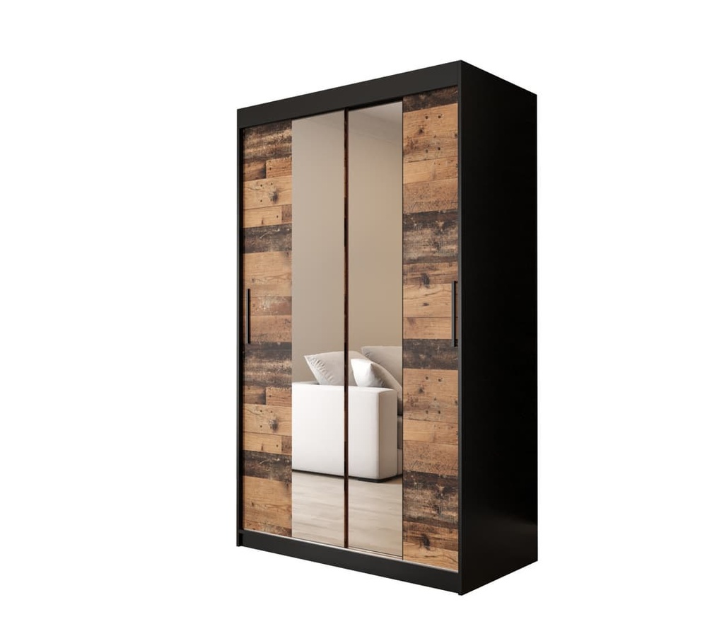 INSTALLATION SERVICE FOR Tilburg I Sliding Door Wardrobe 120cm Dark Oak / 120cm