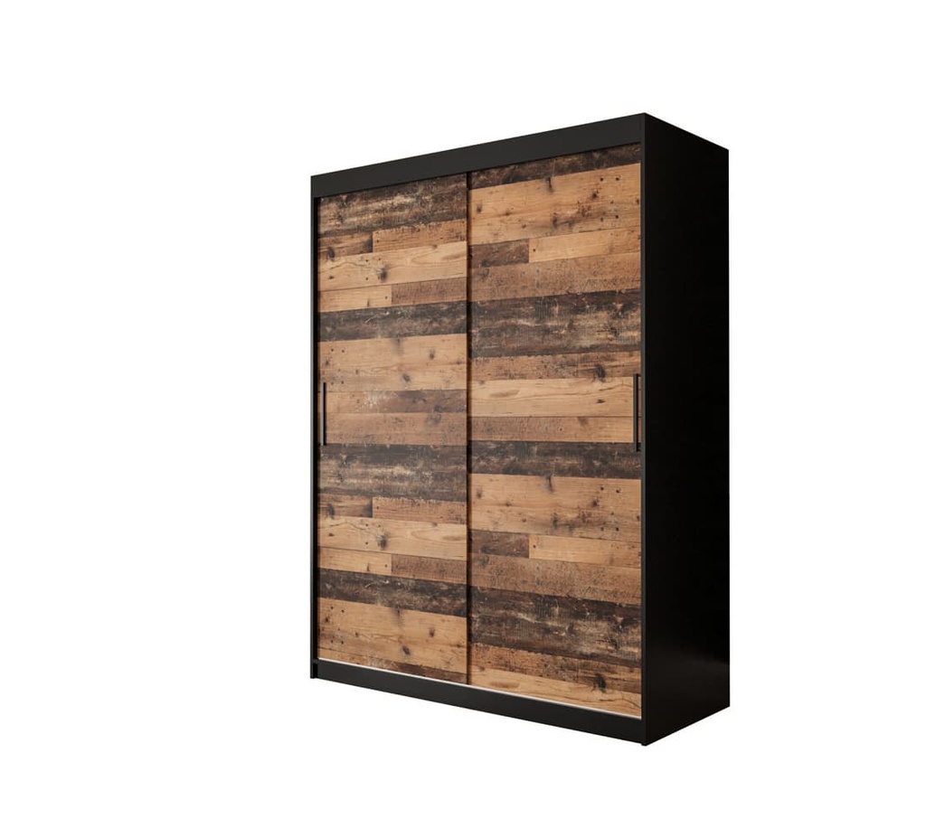 [OLD ST T 150 CZOL] INSTALLATION SERVICE FOR Tilburg Sliding Door Wardrobe 150cm Dark Oak / 150cm