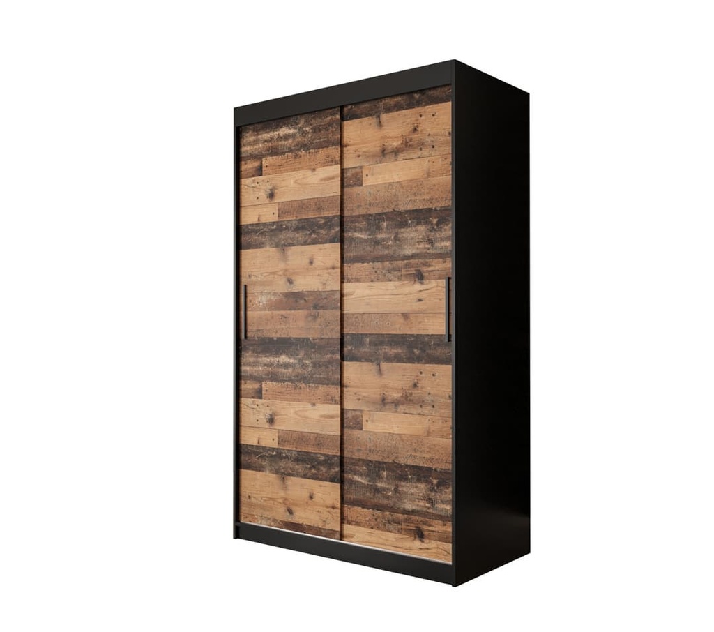 [OLD ST T 120 CZOL] INSTALLATION SERVICE FOR Tilburg Sliding Door Wardrobe 120cm Dark Oak / 120cm