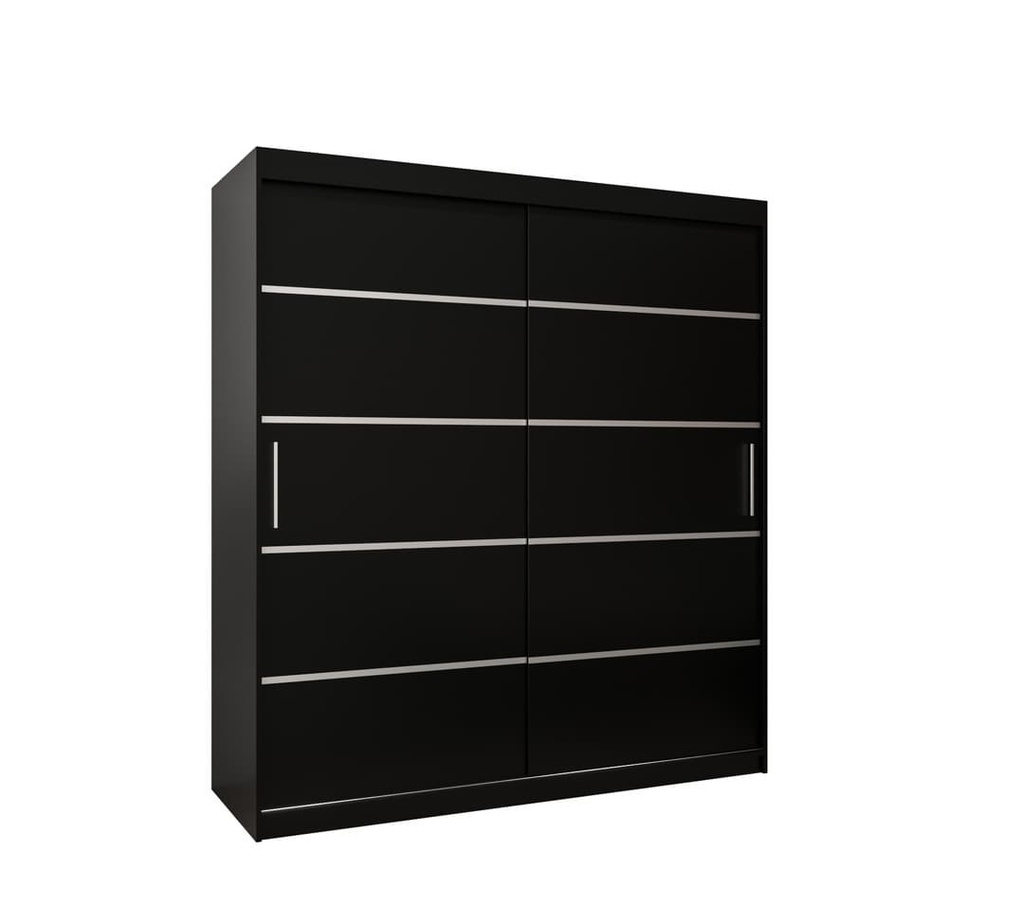 INSTALLATION SERVICE FOR Verona 01 Sliding Door Wardrobe 180cm Black / 180cm