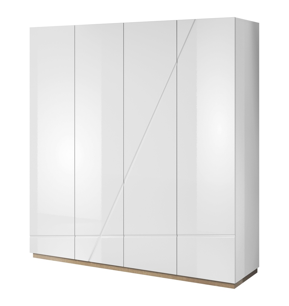 [FUTURA FU-11] INSTALLATION SERVICE FOR Futura FU-11 4 Door Wardrobe White Gloss / 200cm