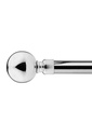 Sphere - Extendable Curtain Pole in Chrome