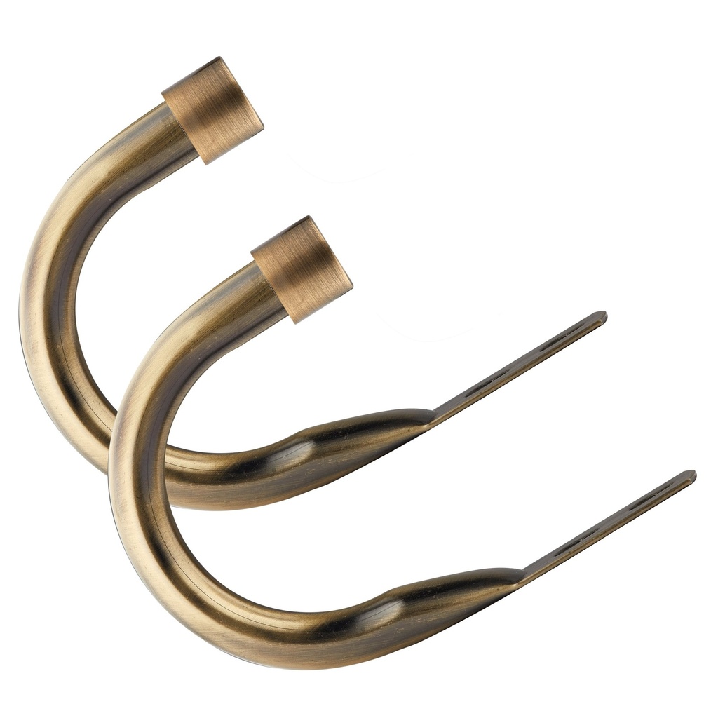 [FULLHHDBBRA] Fenton - Hold Backs in Antique Brass (Pair)
