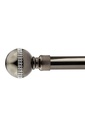 Bejeweled - Extendable Curtain Pole in Black Silk