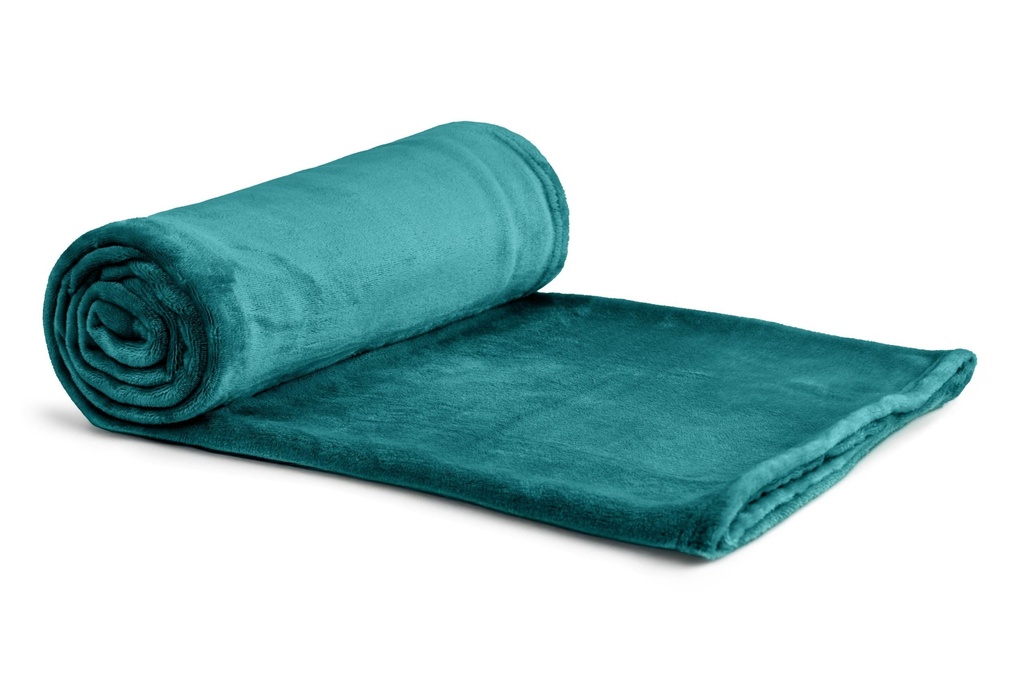 [SNG5060EMD] Plush Flannel Fleece Blanket - Super Soft Throw in Emerald Green (50x60" (127x152cm))