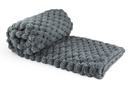 Leah Deluxe Throw in Charcoal