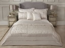 Cavendish Collection - Embellished Jacquard Quilted Bedspread Set in Cream