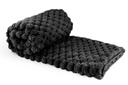 Leah Deluxe Throw in Black