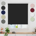 Blackout Roller Blind in Black