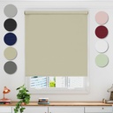 Blackout Roller Blind in Cream
