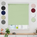 Blackout Roller Blind in Sage Green
