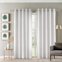 Amaranth Collection - Ultra Blackout Eyelet Curtains in White