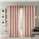 Amaranth Collection - Ultra Blackout Eyelet Curtains in Blush Pink