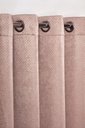Metro Collection - Thermal Blackout Eyelet Curtains in Blush Pink