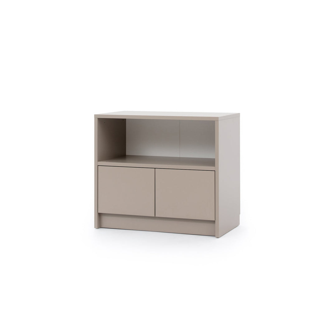 [GS-K-2D-CO] Genius Chest of Drawers with 2 Doors - Congo