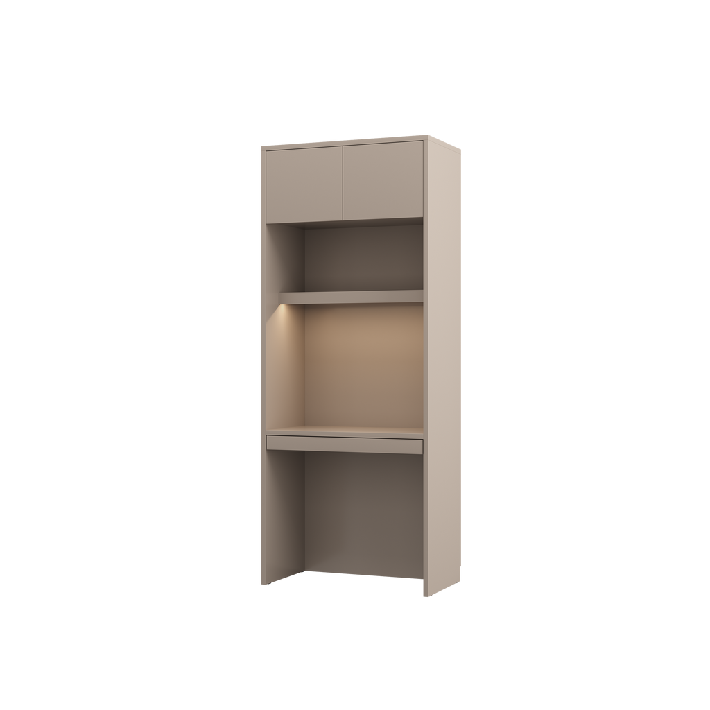 [GS-RB] GENIUS Desk Shelf Unit – 90 cm Wide - Congo