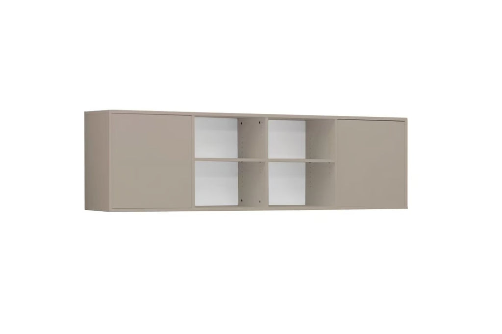 [HFP-PF-OVH-49887622857046] Extension for a Horizontal Basic Unit Murphy Bed with Open Shelves - Congo