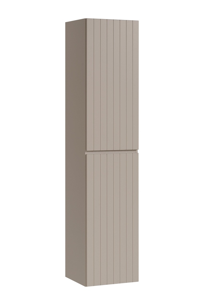 [HFP-PF-54836615381334] Iconic Cashmere Tall Cabinet – Cashmere Matt, 35 cm