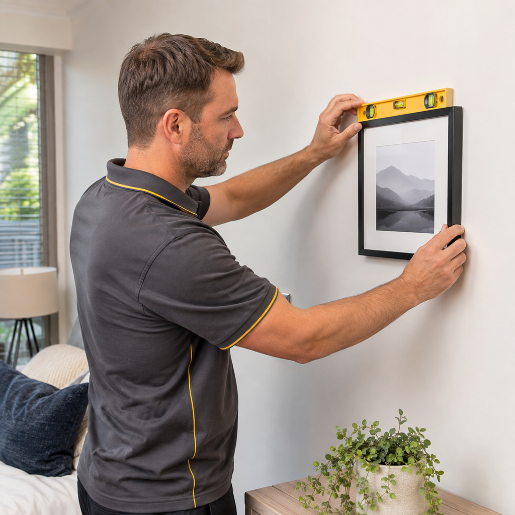 Picture & Artwork Hanging – Up to 50cm Wide