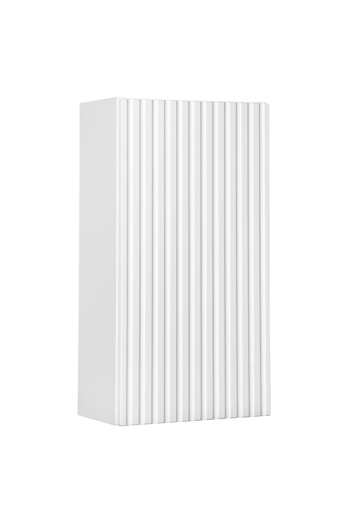 [HFP-PF-54880597705046] Nova White Wall Cabinet 1 Door – White Matt, 30 cm