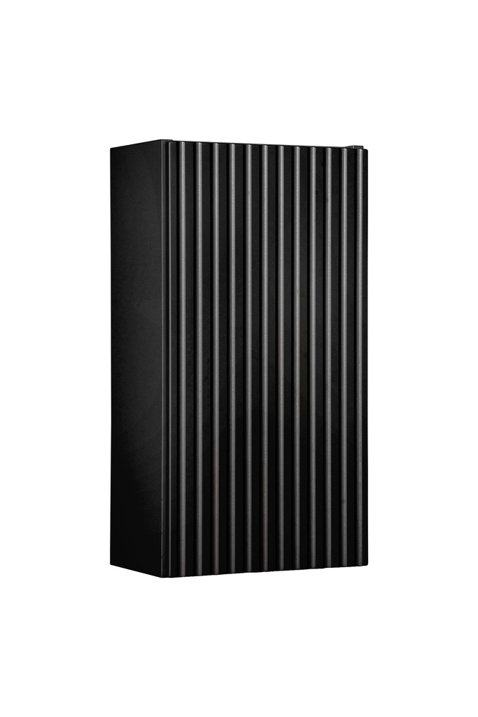 [HFP-PF-54867832045910] Nova Black Wall Cabinet 1 Door – Black Matt, 30 cm