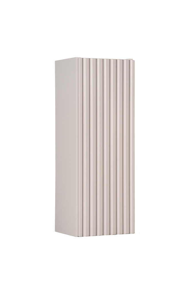 [HFP-PF-54847648170326] Nova Cashmere Wall Cabinet 1 Door – Cashmere Matt, 20 cm