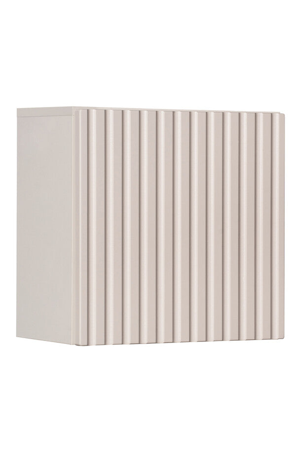 [HFP-PF-54847731073366] Nova Cashmere Qubik Wall Cabinet 1 Door – Cashmere Matt, 30×30 cm