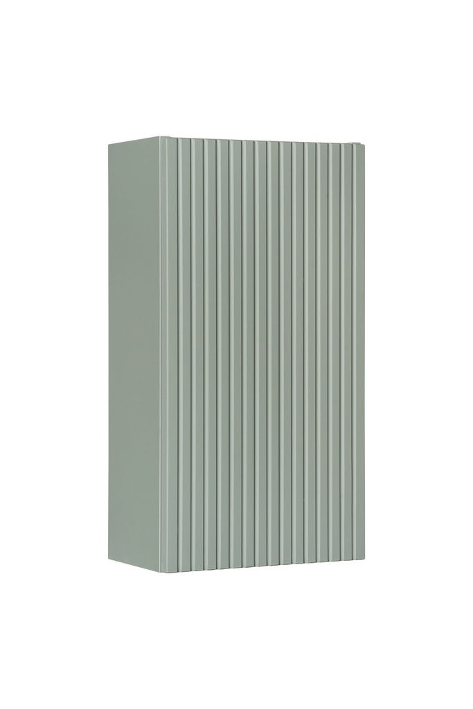 [HFP-PF-54916856283478] Line Reed Wall Cabinet 1 Door – Reed Green, 30 cm