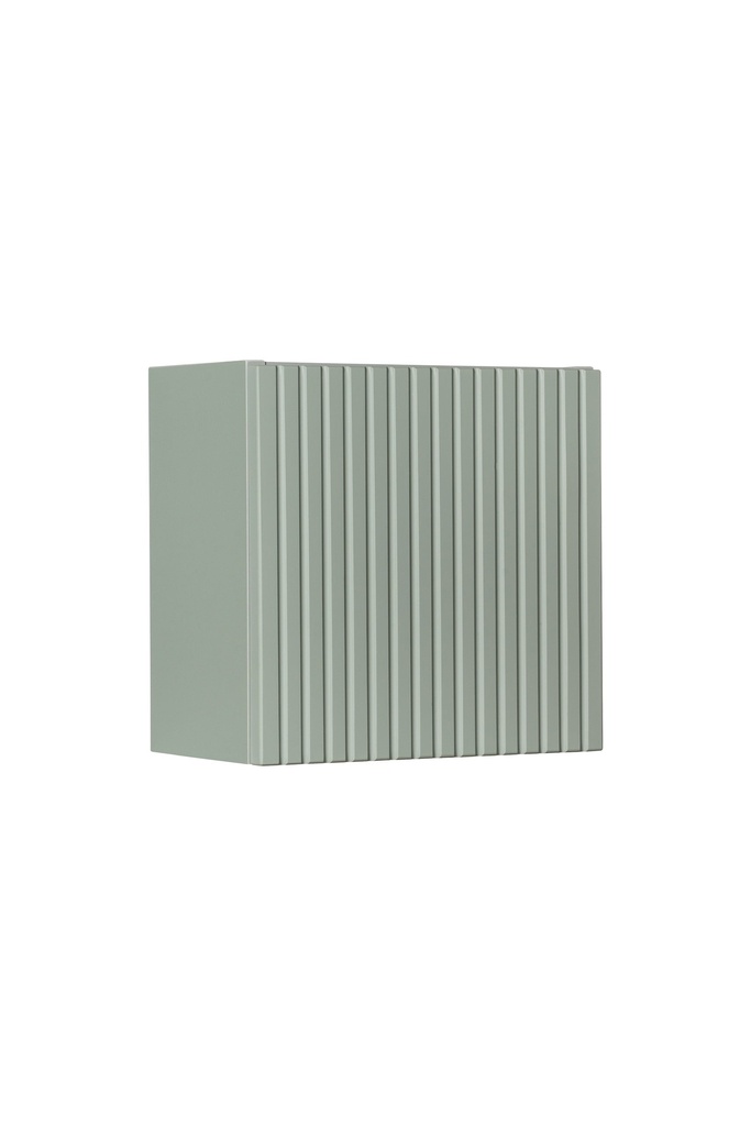 [HFP-PF-54916907270486] Line Reed Qubik Wall Cabinet 1 Door – Reed Green, 30 cm