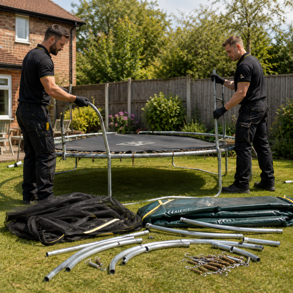 [hth-trampoline-dismantle] Trampoline Dismantling