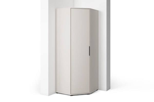 [HFP-PF-HW-54134003794262] INSTALLATION SERVICE FOR PK Bianco Corner Wardrobe – Cashmere | Without handles – push-to-open opening system / With mirror