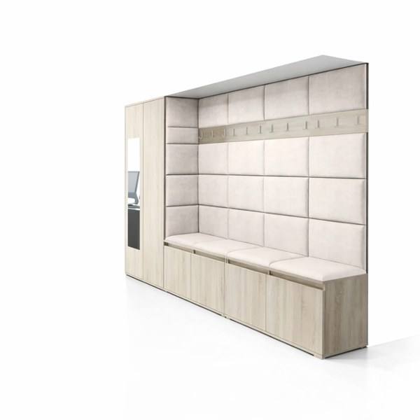 [HFP-PF-HW-50547546718550] INSTALLATION SERVICE FOR PK Emi 9 Hallway Wardrobe Sonoma Oak - Upholstered Panels in Various Colours