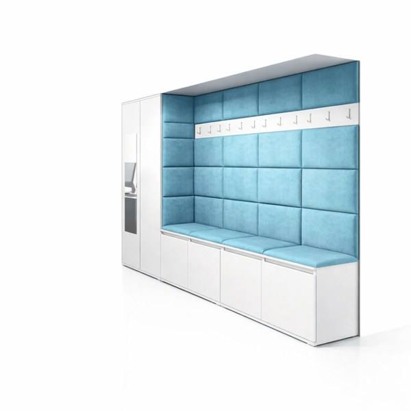 [HFP-PF-HW-50547626410326] INSTALLATION SERVICE FOR PK Emi 9 Hallway Wardrobe White - Upholstered Panels in Various Colours