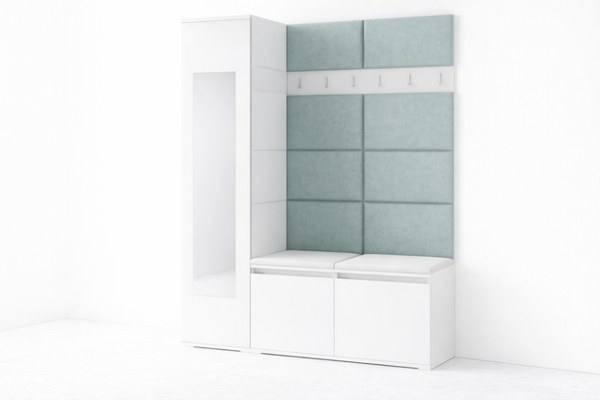 [HFP-PF-HW-50554088849750] INSTALLATION SERVICE FOR PK Emi 14 Hallway Wardrobe White - Upholstered Panels in Various Colours