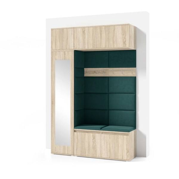 [HFP-PF-HW-52446999773526] INSTALLATION SERVICE FOR PK Emi 21 Hallway Wardrobe Sonoma Oak - Upholstered Panels in Various Colours