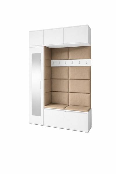 [HFP-PF-HW-52446796415318] INSTALLATION SERVICE FOR PK Emi 21 Hallway Wardrobe White - Upholstered Panels in Various Colours
