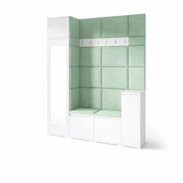 [HFP-PF-HW-52462254096726] INSTALLATION SERVICE FOR PK Emi 29 Hallway Wardrobe White - Upholstered Panels in Various Colours