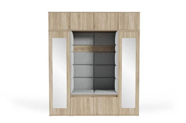 [HFP-PF-HW-52469909094742] INSTALLATION SERVICE FOR PK Emi 32 Hallway Wardrobe Sonoma Oak- Upholstered Panels in Various Colours | with mirror