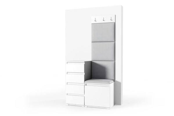 [HFP-PF-HW-52471511023958] INSTALLATION SERVICE FOR PK Emi 36 Hallway Wardrobe White - Upholstered Panels in Various Colours