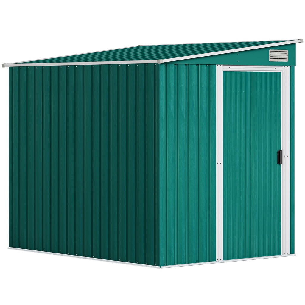 Outsunny 7 x 5ft Garden Shed, Green