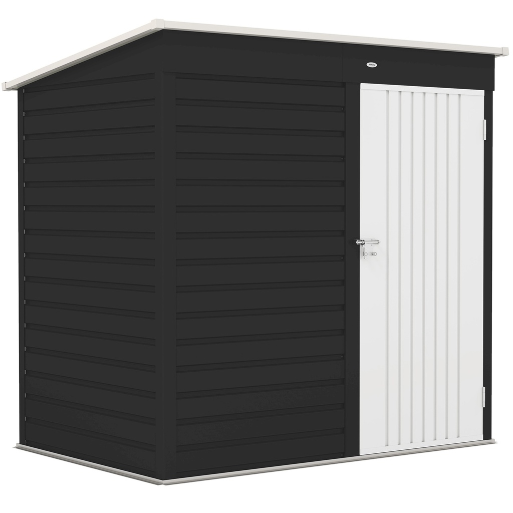 Outsunny 6 x 4ft Garden Shed, Dark Grey (Product Only - No assembly)
