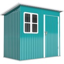 Outsunny 7 x 4ft Garden Shed, Green