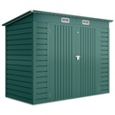 Outsunny 3.7 x 7.9ft Garden Shed, Green